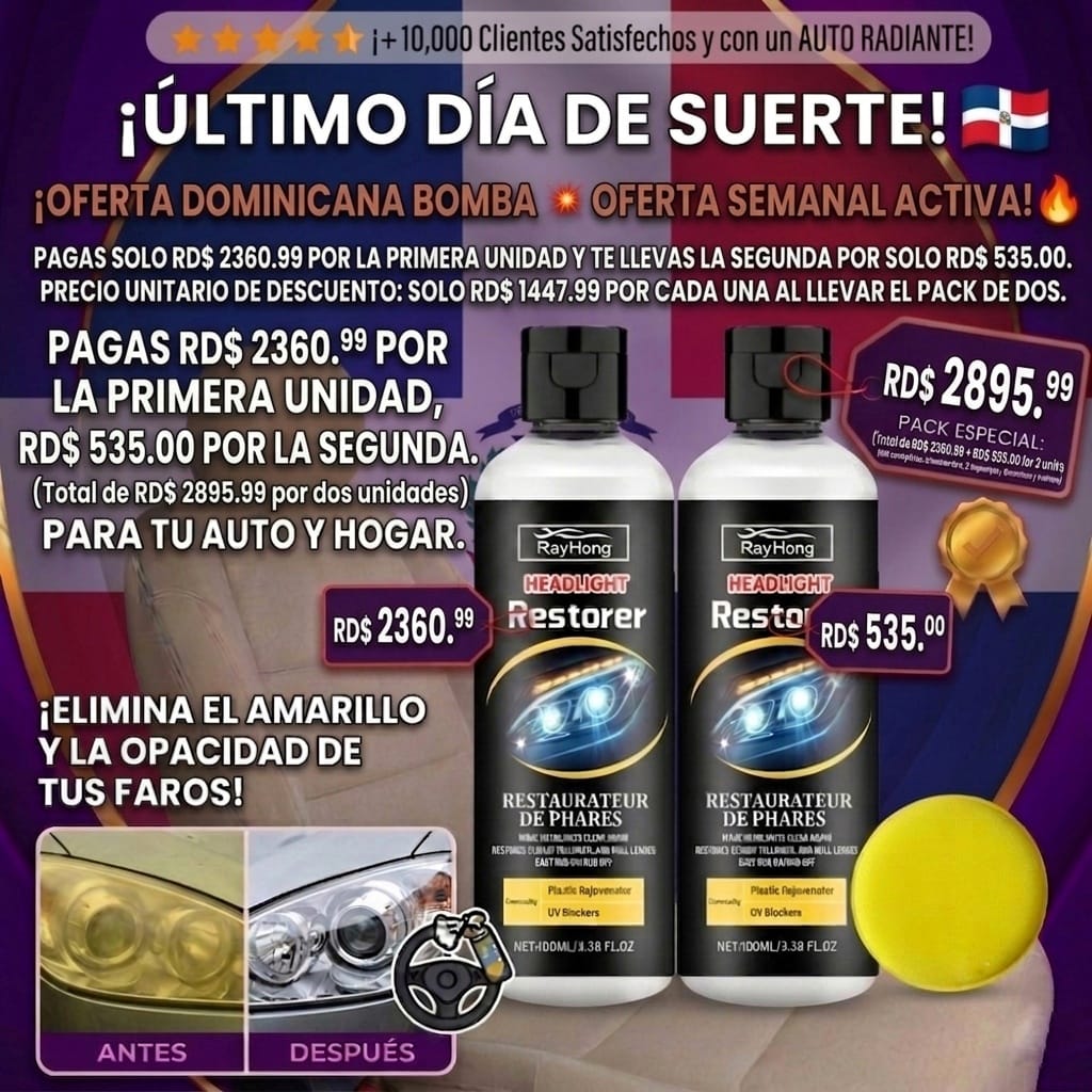 Limpia Faros Pro